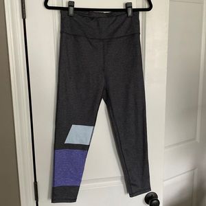 Loft Lou & Grey, Size S, Dark Gray w/ Purple & White Accents, Like New